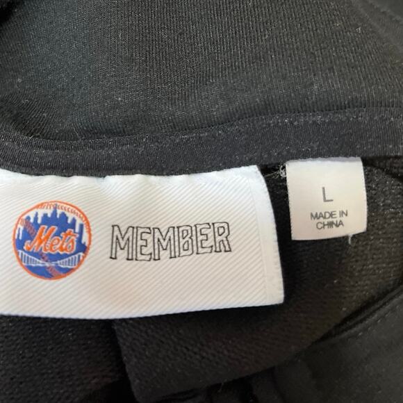 Member New York Mets MLB Basketball Omni-Wick Shotgun Quarter-Zip Pullover Sz L - Picture 4 of 5